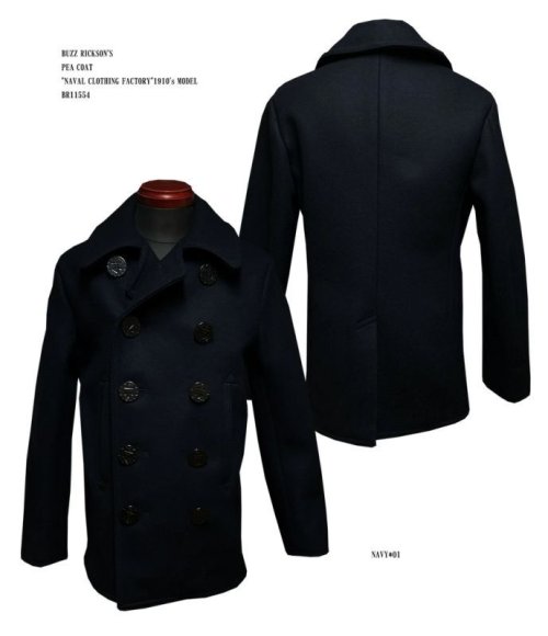 BUZZ RICKSON'S  “PEA COAT”   BR11554