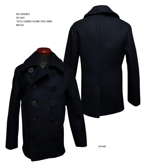 BUZZ RICKSON'S “PEA COAT”BR11554　