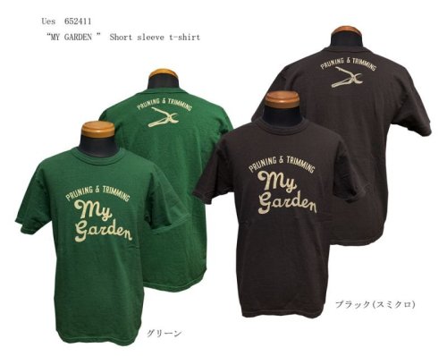 Ues 652411“MY GARDEN ” Short sleeve t-shirt