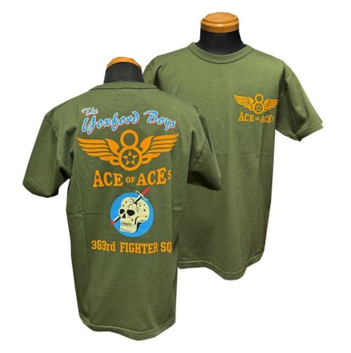 BUZZ RICKSON'S  BR79347 “363rd FIGHTER SQ.” S/S T-SHIRT 