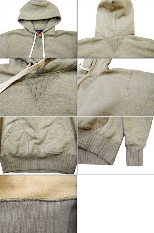 ステュディオダルチザン スヴィンゴールド吊り編みパーカー 9886 杢ネイビー超長綿とは繊維の長さの事を言い