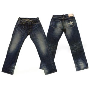 画像: Sugar Cane(シュガーケーン) STAR JEANS 14oz. SUGAR CANE FIBER DENIM LONE STAR JEANS "5year Aged" レングス30-31-32-33インチ sc40901H-10AW(1 Star Model)