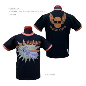 画像: TOYS McCOY (トイズマッコイ) MILITARY TEE B.BUNNY“KEEP 'EM FLYING” TMC2016