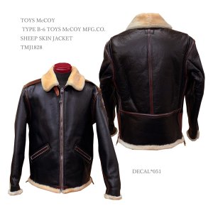 画像: TOYS McCOY (トイズマッコイ) TYPE B-6 TOYS McCOY MFG.CO. SHEEP SKIN JACKET TMJ1828