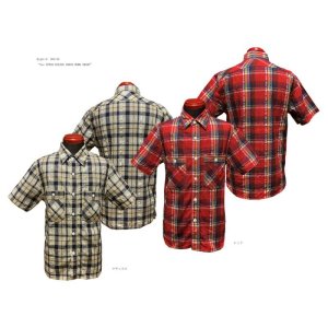 画像: Eight-G(エイトＧ) “5oz SPECK DYEING CHECK WORK SHIRT”当店水洗い＆自然乾燥 8SS-31