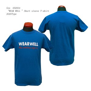 画像: Ues(ウエス) 652004 “WEAR WELL ” 半袖Tシャツ