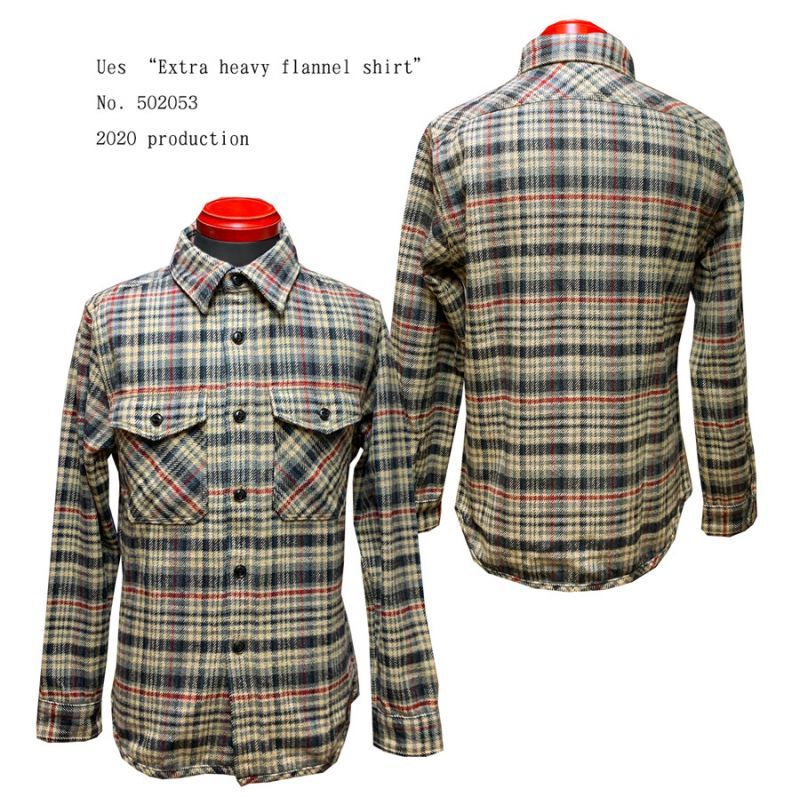 画像: Ues “Extra heavy flannel shirt”