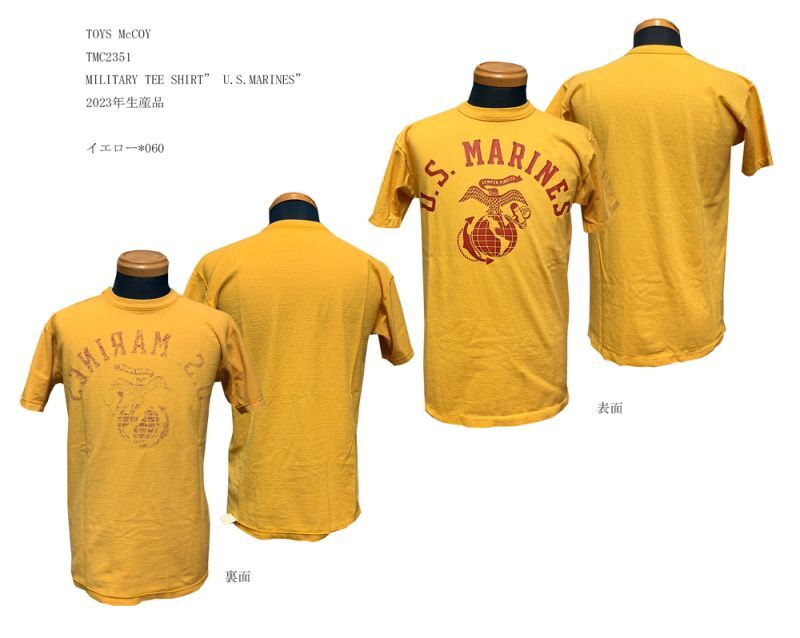 画像: TOYS McCOY TMC2351  MILITARY TEE SHIRT” U.S.MARINES” 6/29