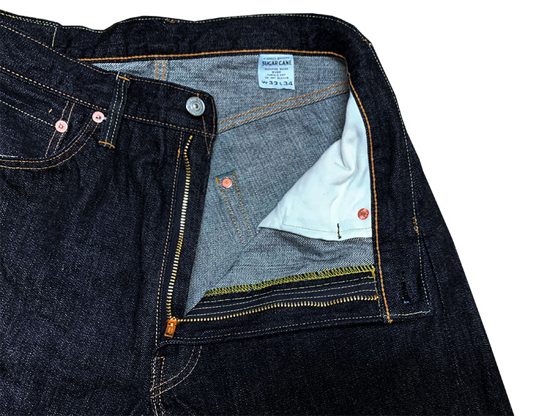 Sugar Cane(シュガーケーン) “1955Z MODEL (ZIPPER FLY) ” 14oz. DENIM