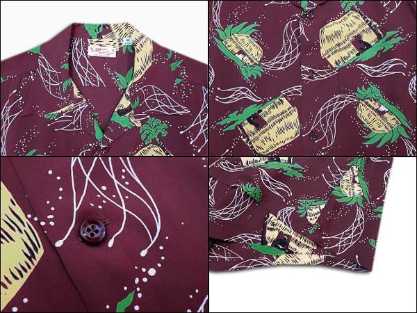 画像2: Sun Surf(サンサーフ) Hawaiian Shirt(アロハ) ショートスリーブ " HAWAIIAN VILLAGE "